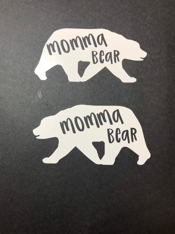 Momma Bear Decal