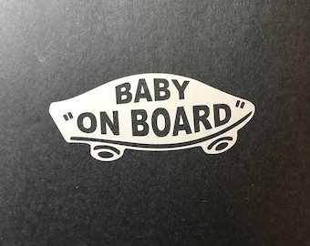 Baby on board decal