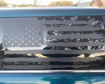 Ford Flex quarter window flags