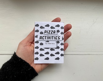 Pizza Zine: A Printable Pizza Activity Book