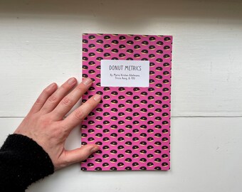 Donut Metrics • Doughnut Rating Journal • Donut Book • Gift for Donut Lovers