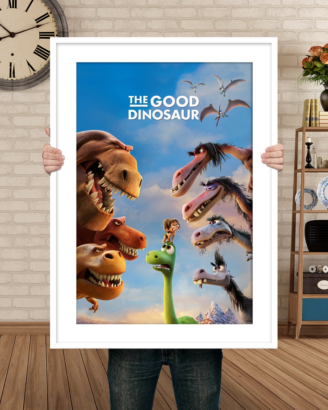 The Good Dinosaur Movie Poster 2015 Movie Art Print Etsy