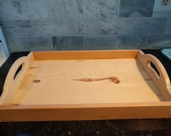 Wooden Tray made with repurposed wood
