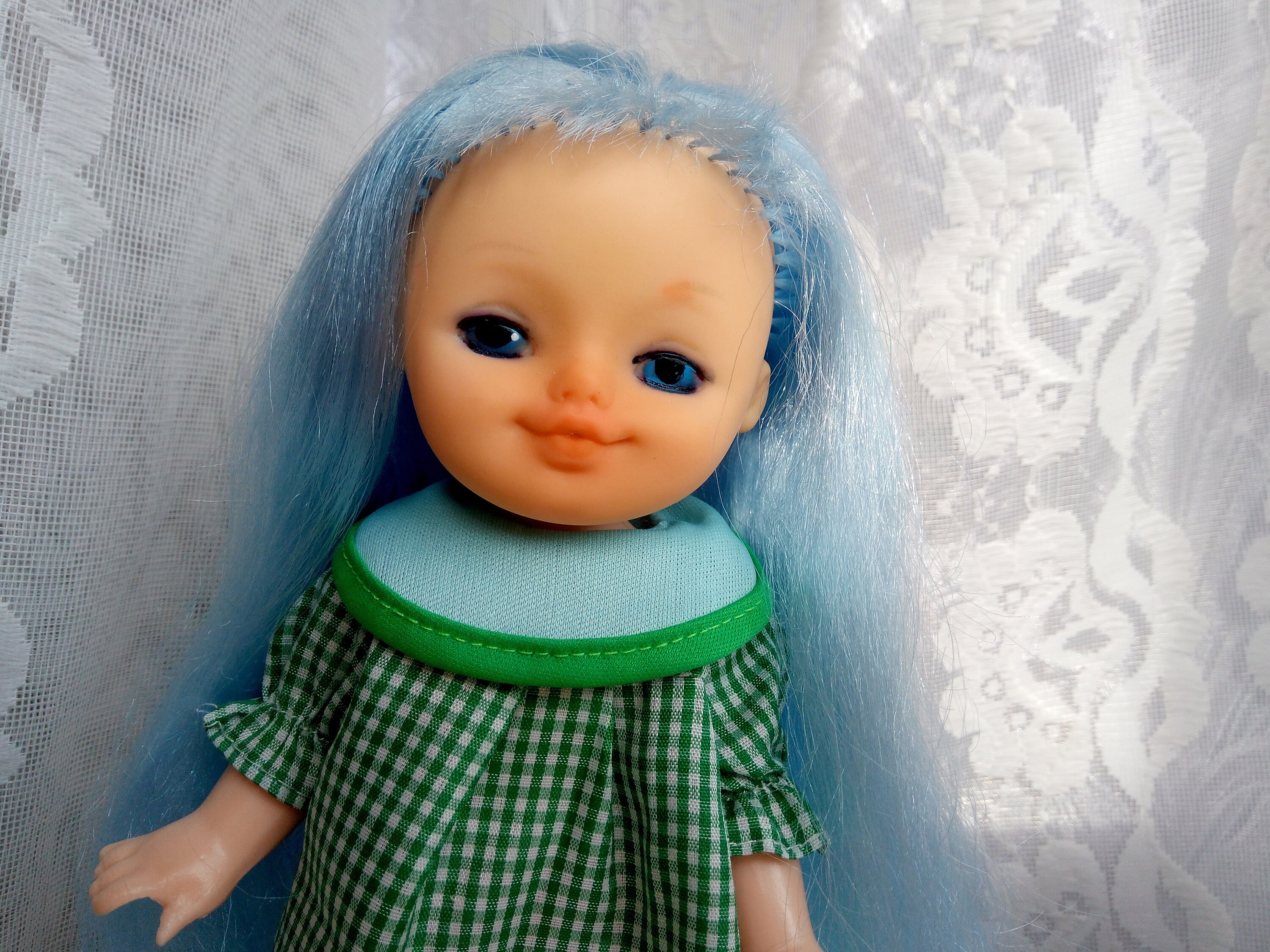 5. Riley Blue Hair Doll - Etsy - wide 9