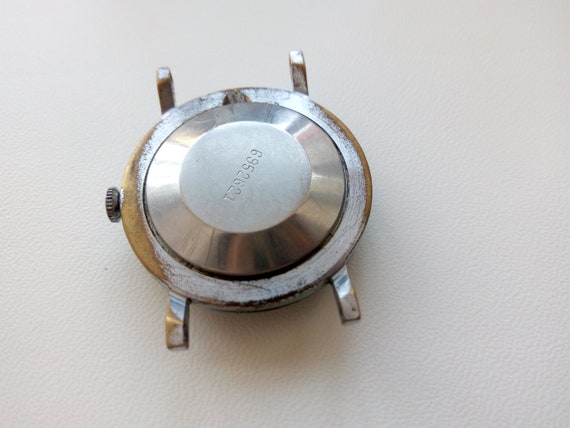 Vintage soviet wrist mechanical men's watch Zaryaм - image 8