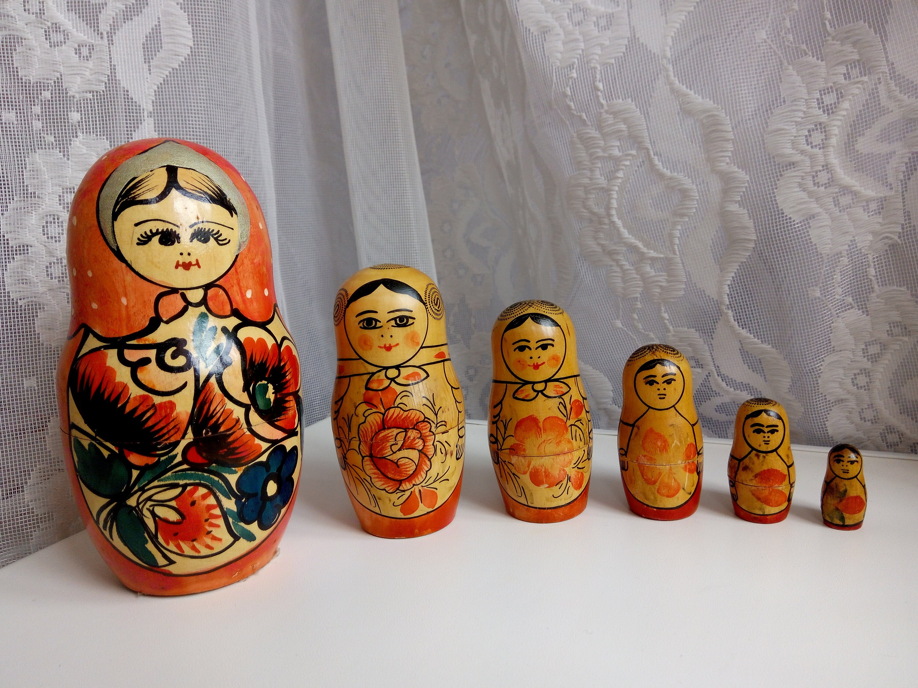 70s Ussr Wooden Doll - Etsy
