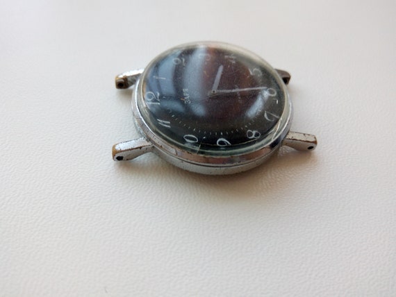 Vintage soviet wrist mechanical men's watch Zaryaм - image 2