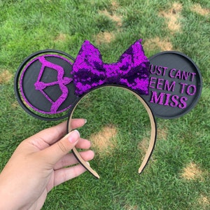 Hawkeye inspired 3D Mickey ears