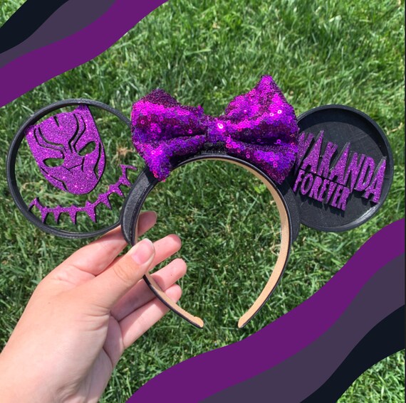 Black Panther Inspired 3D Ears Etsy