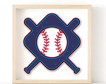 Download 3d Baseball Svg Etsy