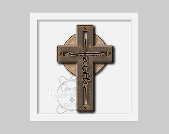 Download 3d Cross Svg Etsy