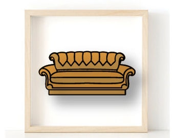 Download Friends Couch Svg Etsy