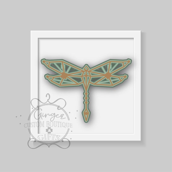 Download 3d Dragonfly Svg Etsy