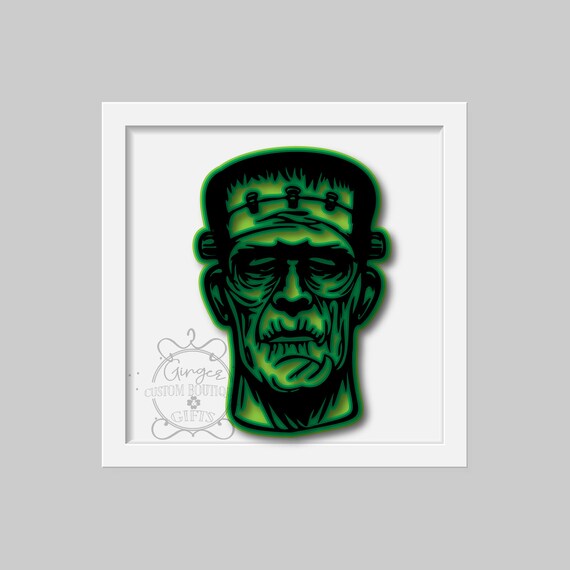 Download Frankenstein 3d Svg Etsy