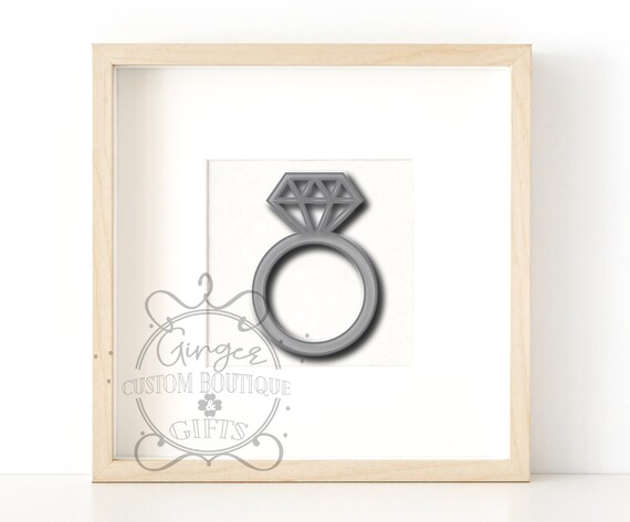 Download 3d Engagement Ring Svg Etsy