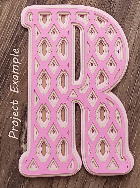 Download 3d Alphabet R Svg Etsy