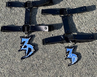 Zeds dead Clip on charms: rave, festival, edm, headbanger,