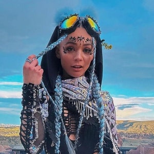 Rhinestoned heart shaped goggles - goggles- sunglasses -accessories -sunnies -eyewear-burning man