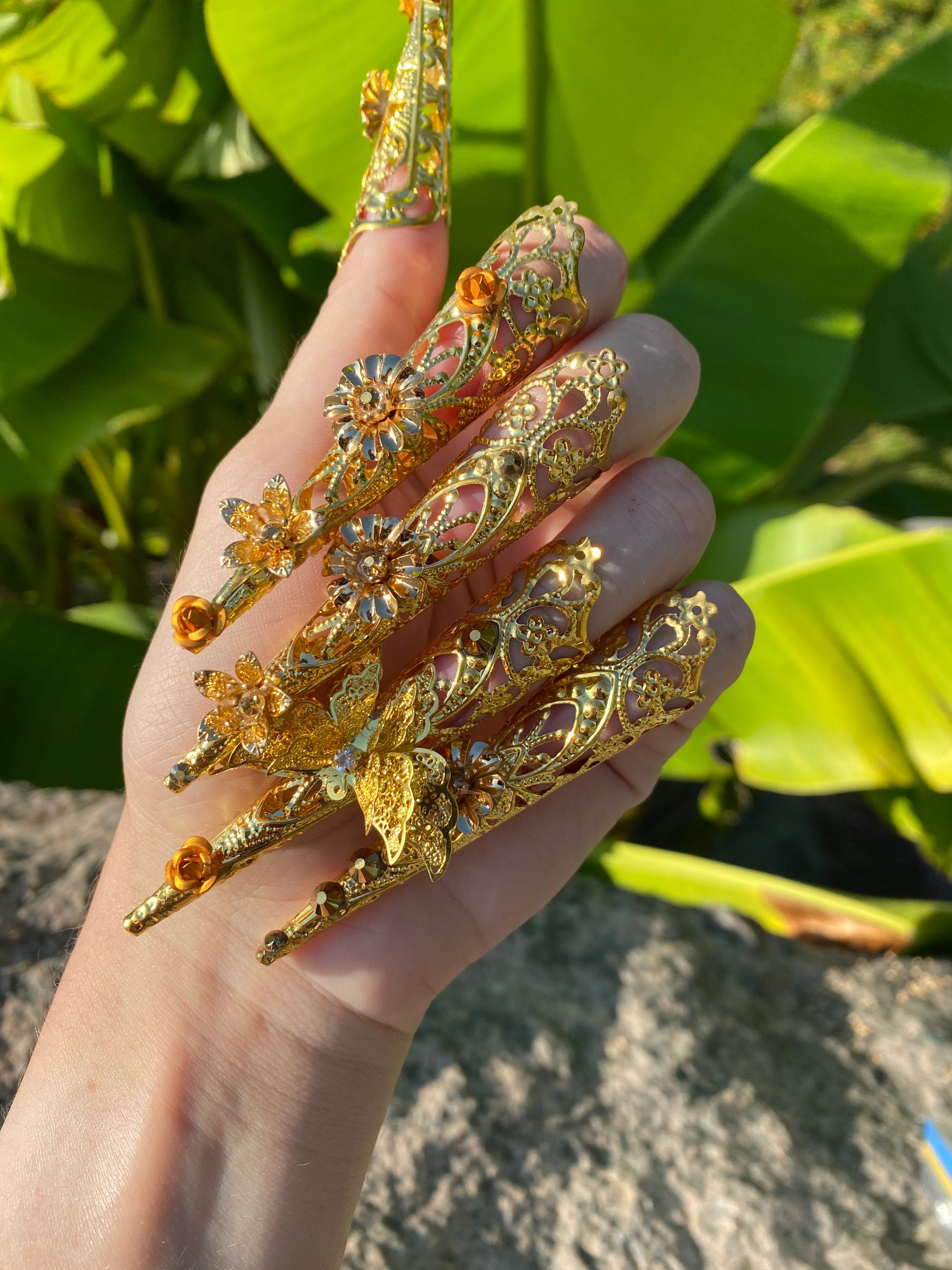 Karra Finger Jewelry: Finger Claw Finger Armour Claw finger Armour