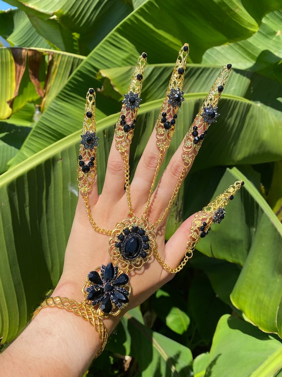 Izzie Finger Jewelry Finger Claw Finger Armour Claw finger Armour
