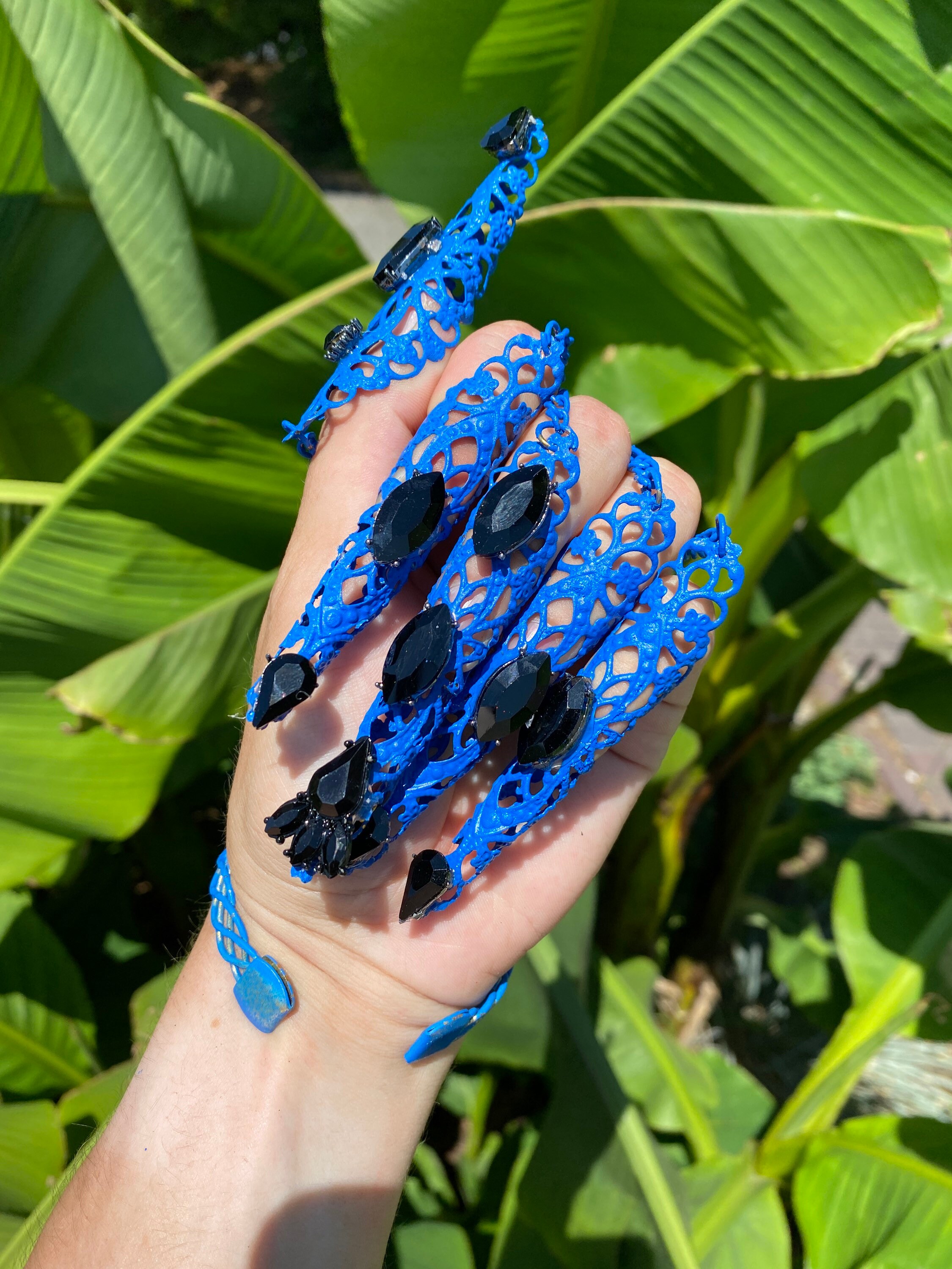 Stephanie Finger Jewelry Bracelet: Finger Claw Finger Armour - Etsy UK