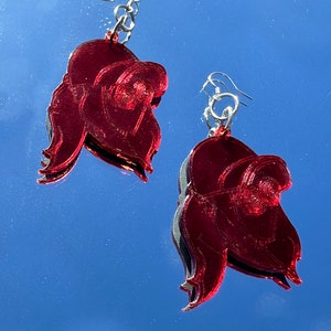 Rezz earrings: rave, festival, edm, headbanger