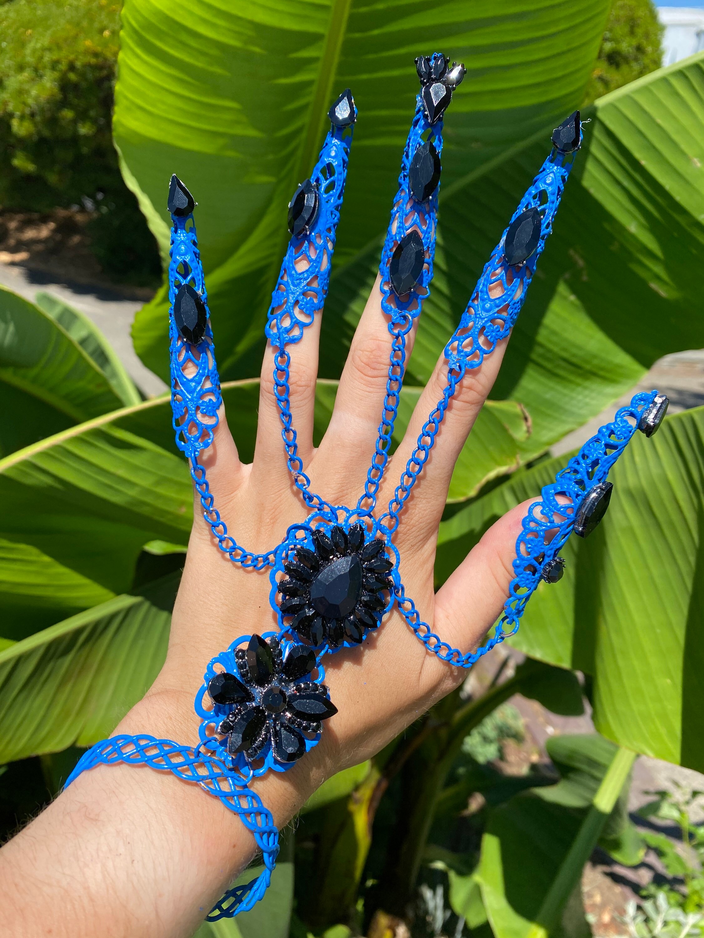 Stephanie Finger Jewelry Bracelet Finger Claw Finger Armour Etsy UK