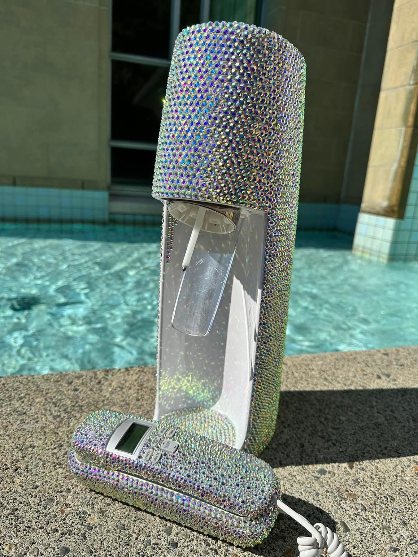 Custom Rhinestoned SodaStream Machine - Sparkle in Every Sip!