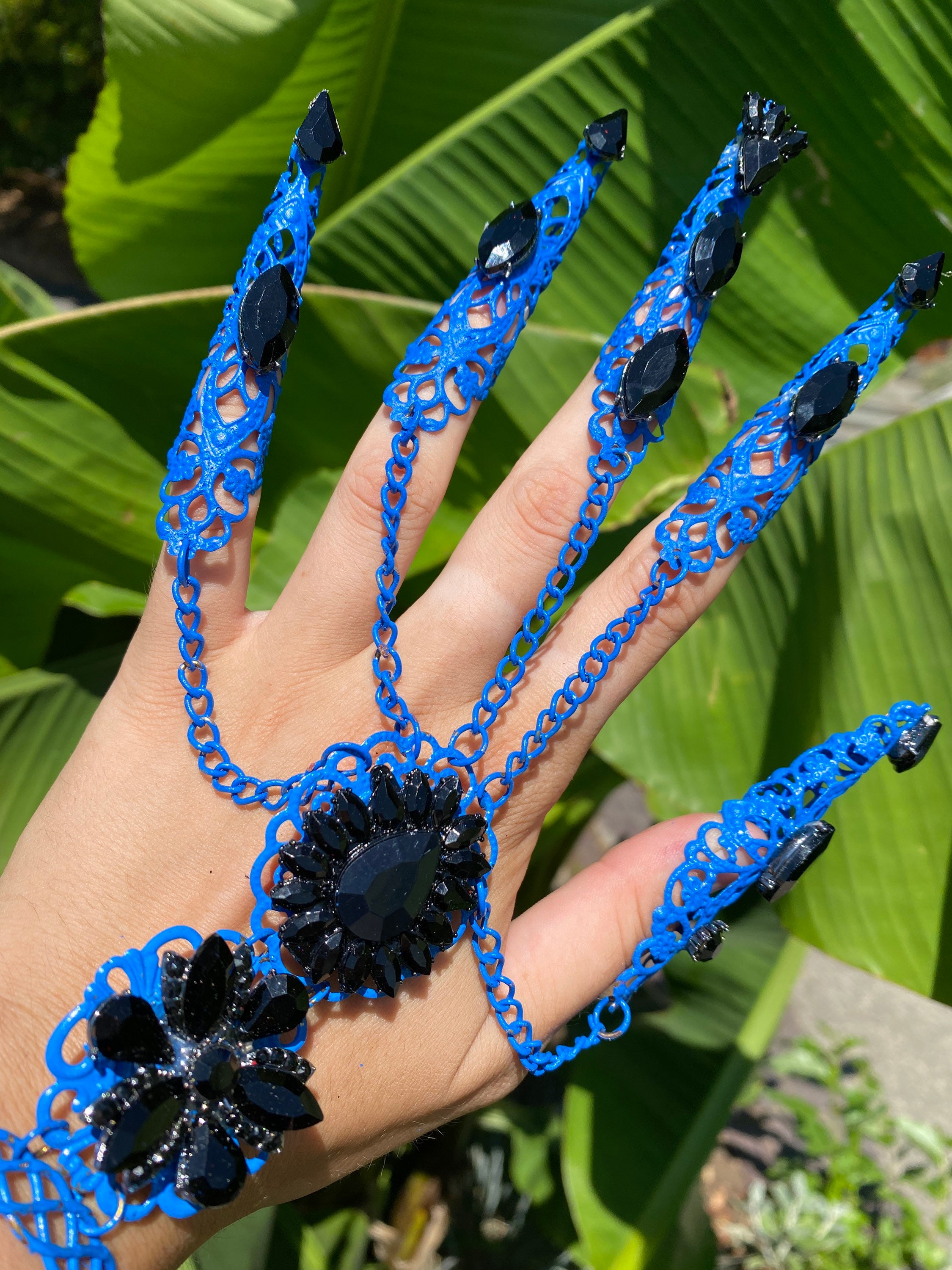 Stephanie Finger Jewelry Bracelet Finger Claw Finger Armour Etsy UK