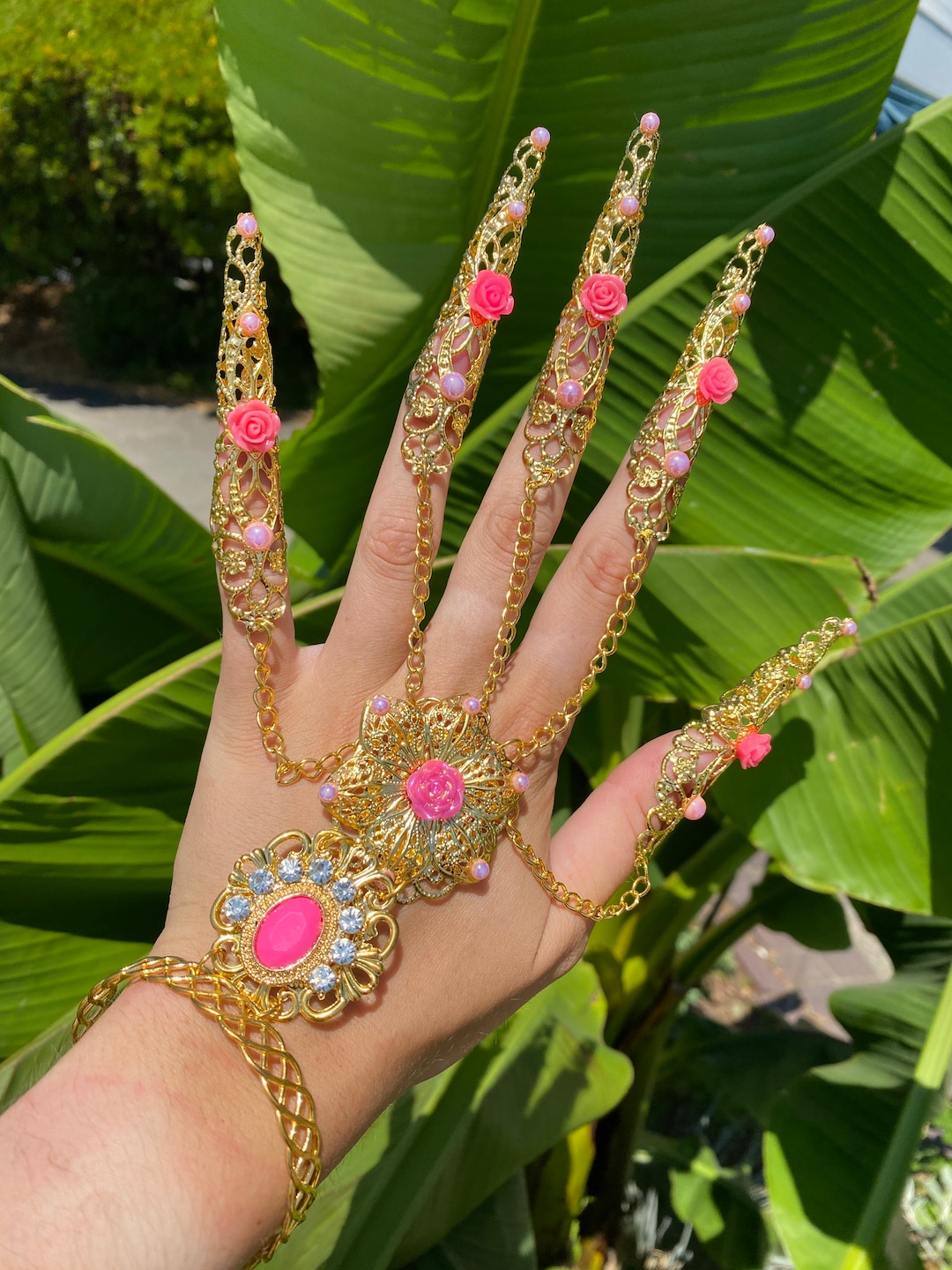 Lilibeth Finger Jewelry Finger Claw Finger Armour Claw finger Armour