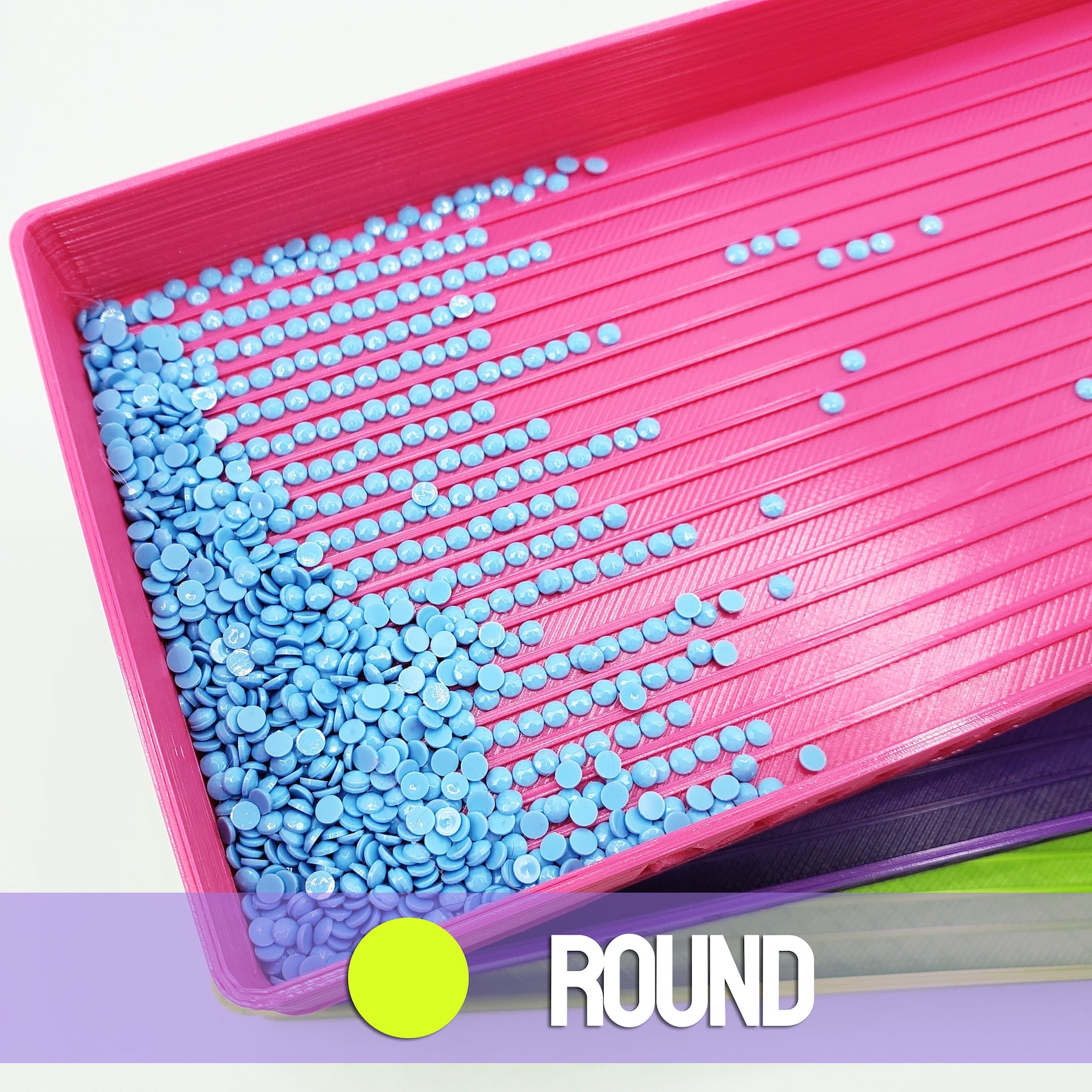 LARGE SPARKLY Diamond Painting Tray Plastic Diamond Painting Etsy