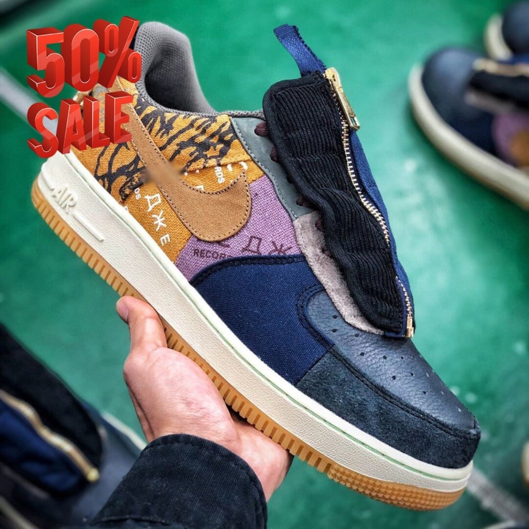 af1 cactus jack black