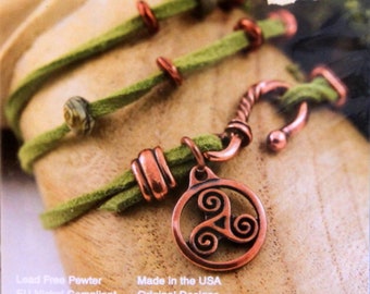TierraCast Celtic Heart Necklace Kit TK117