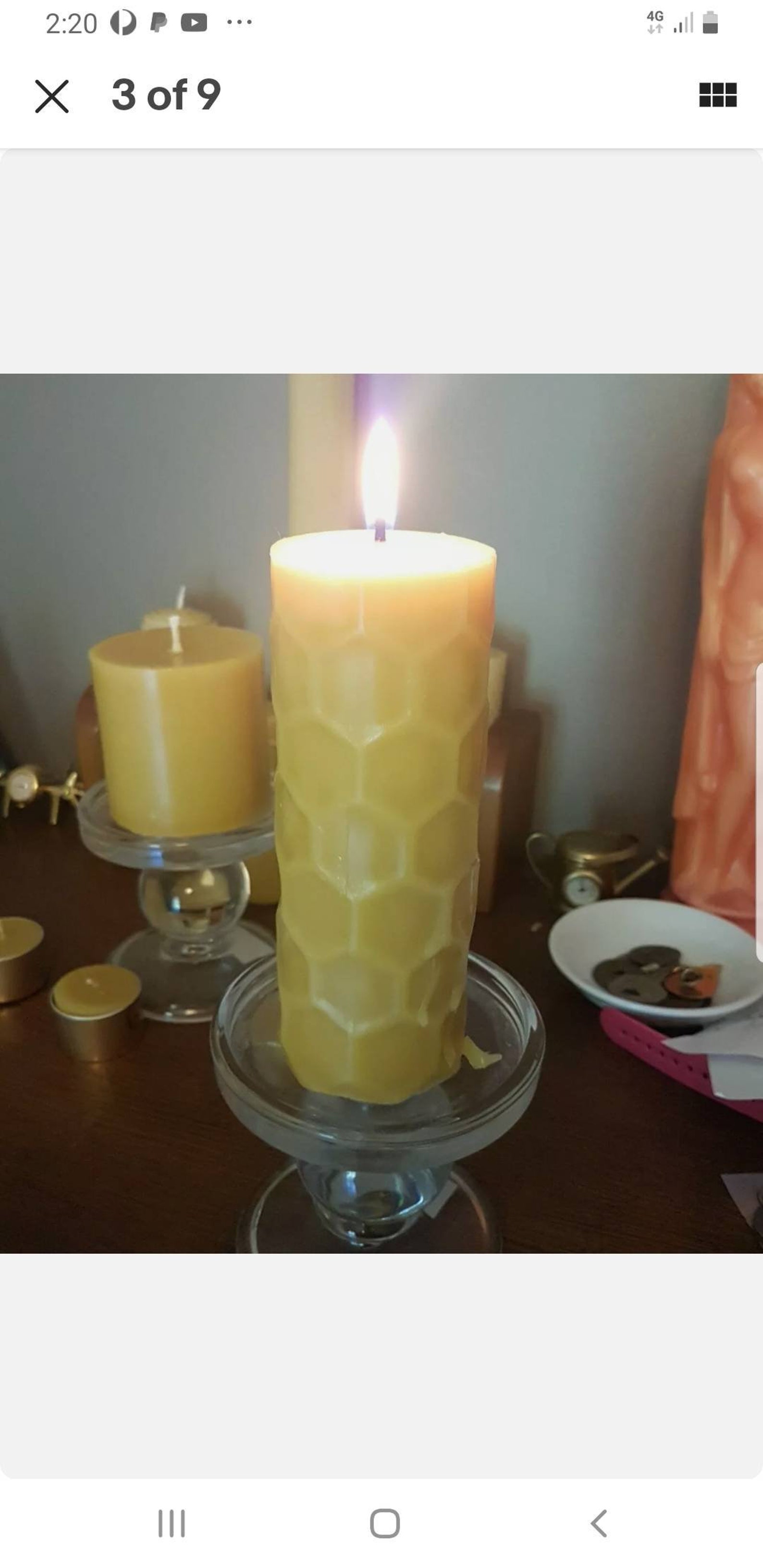 3 Days of Darkness Candles Etsy.de