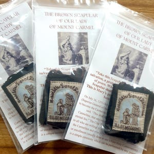 Best Brown Scapular by Venerare&#39;
