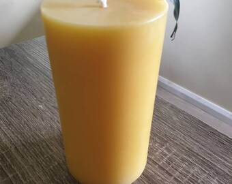 3 Days of Darkness Extra Large Pillar Candles 100% Beeswax 85 Hr