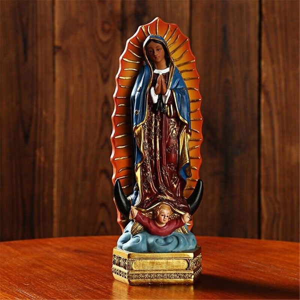 Our Lady of Guadalupe Statue Etsy
