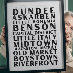Omaha Cities, Air Bnb Sign, Omaha Decor