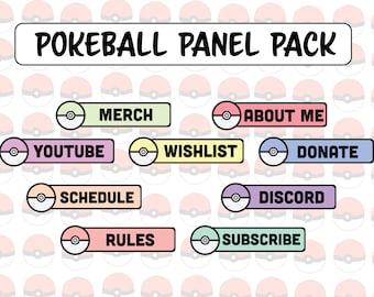 Pokéball Twitch Panels