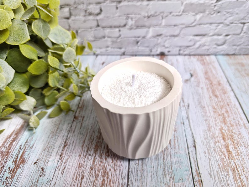 Sand Wax Candle. Powdered Wax. Pearlescent Candle. - Etsy