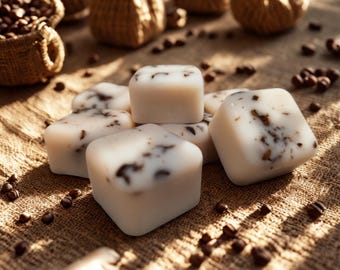 Soy Wax Melts with Coffee Scent - Handmade, Eco-Friendly & Vegan - For Wax Burners