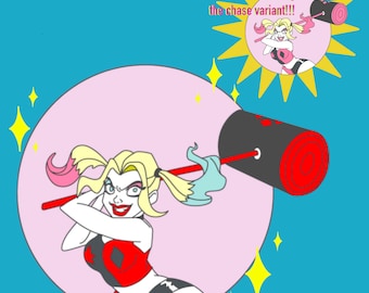 Harley is such a KNOCKOUT! hard enamel pin