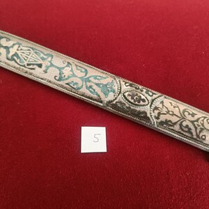 Daga Kindjal caucásica hecha a mano - Melchior (plata alemana) y Niel - Kinzhal georgiano de Tbilisi 1990 - Arte de filigrana - Regalo para hombres imagen 17