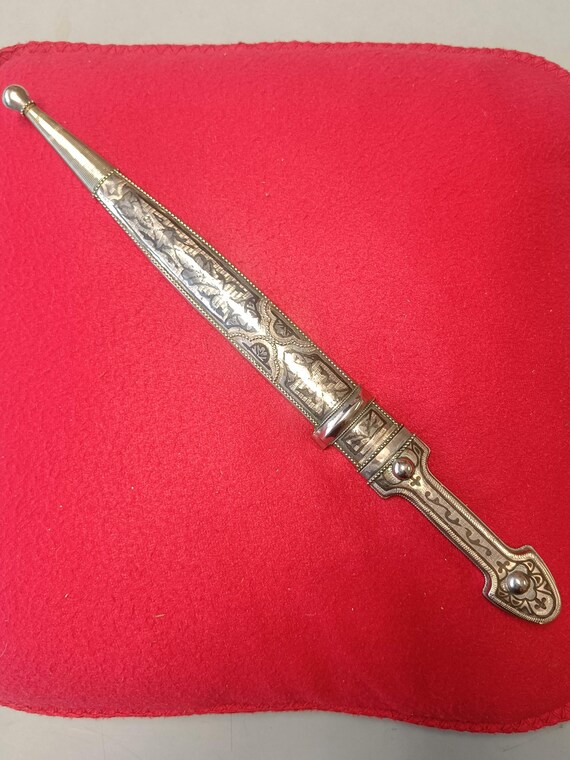 Handmade Caucasian Georgian Dagger (Kindjal Kinzhal Sword Shashka Sabre handgemachter Dolch Schwert Säbel) Great birthday gift for men