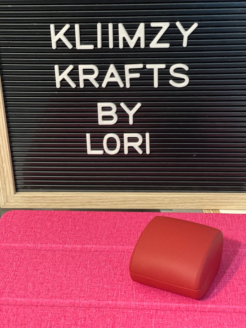 Personalized Light-Up Engagement Ring Box