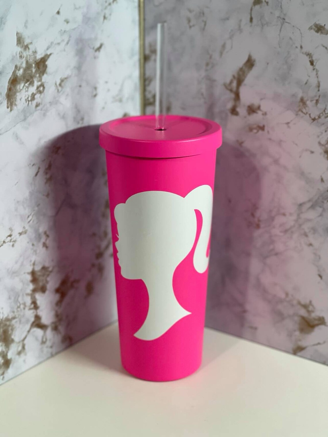 Custom Made Barbie Tumbler | Etsy