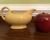 Fiestaware Sauce Boat in Pale Yellow