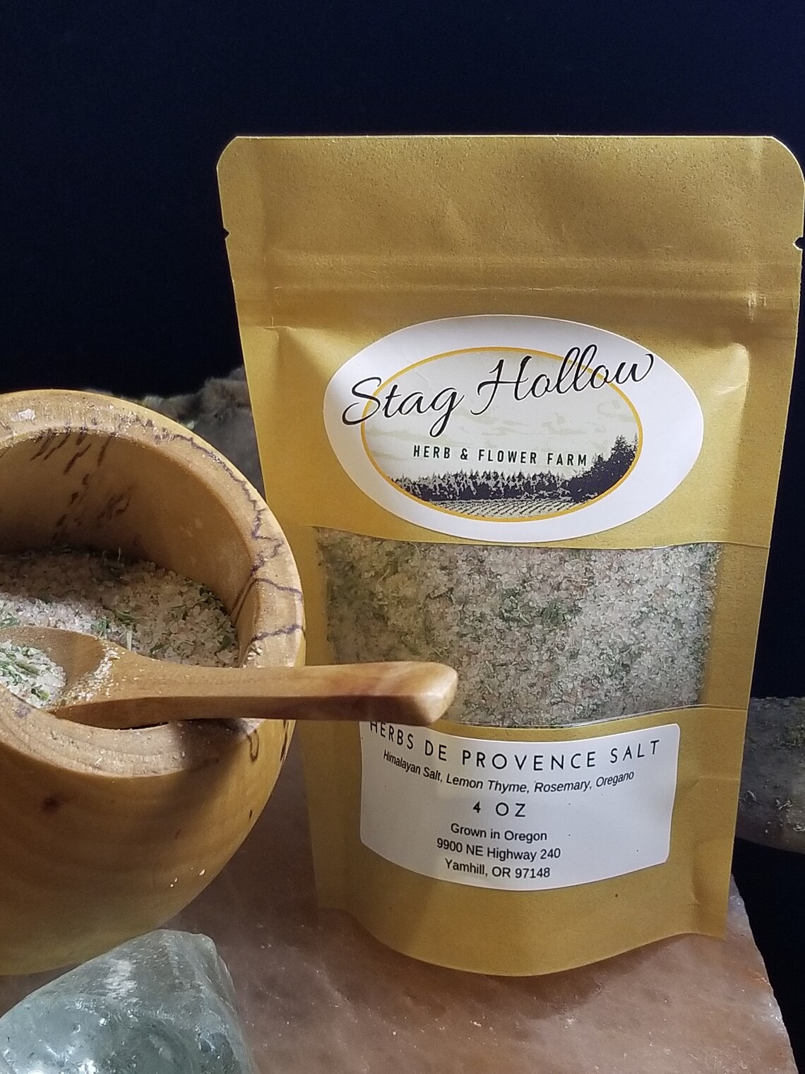 Herbs De Provence Salt Gourmet Salt Herb Blend Himalayan Etsy