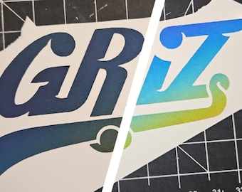 GRIZ- Decal vinyl sticker