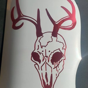 Voyd skull, vinyl decal, window sticker, car sticker